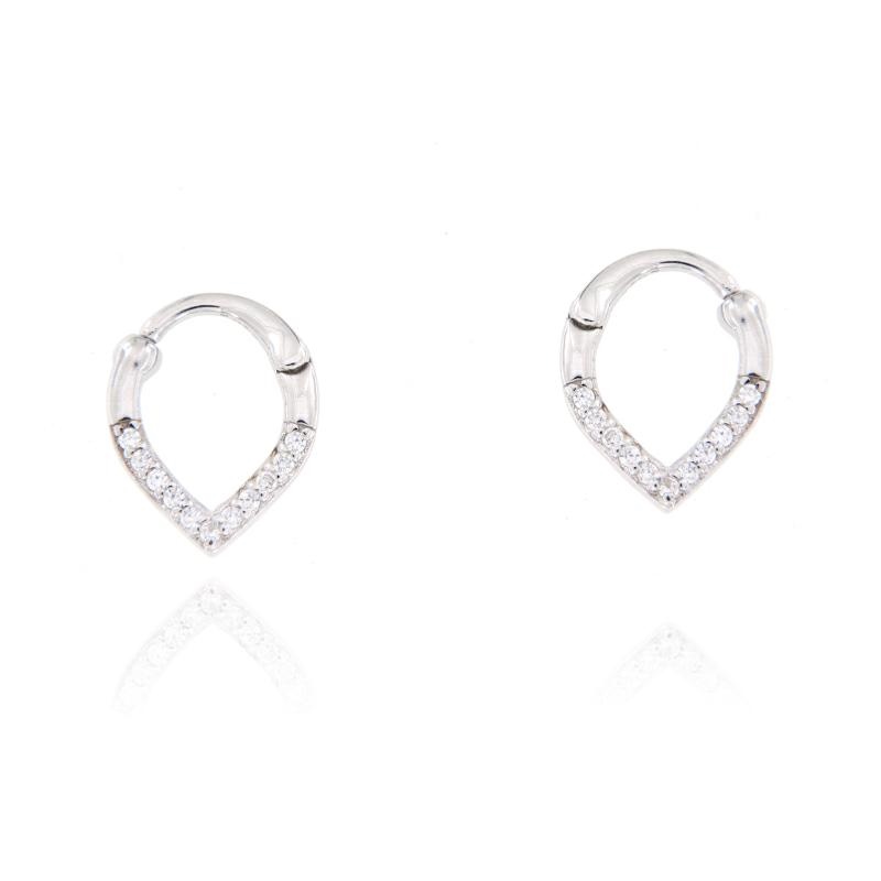 ORECCHINO ARGENTO ZIRCONE