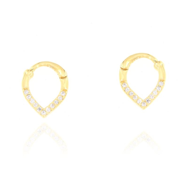 ORECCHINO ARGENTO ZIRCONE