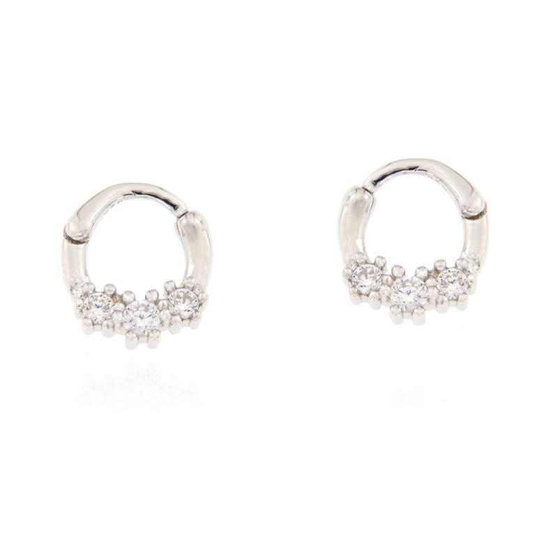 ORECCHINO ARGENTO ZIRCONE