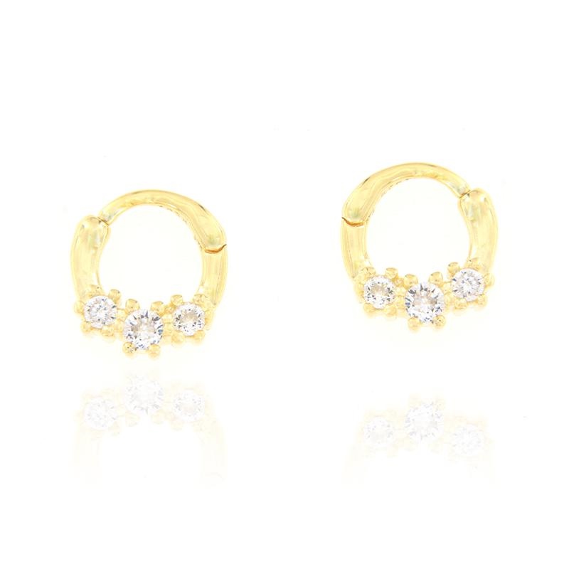 ORECCHINO ARGENTO ZIRCONE