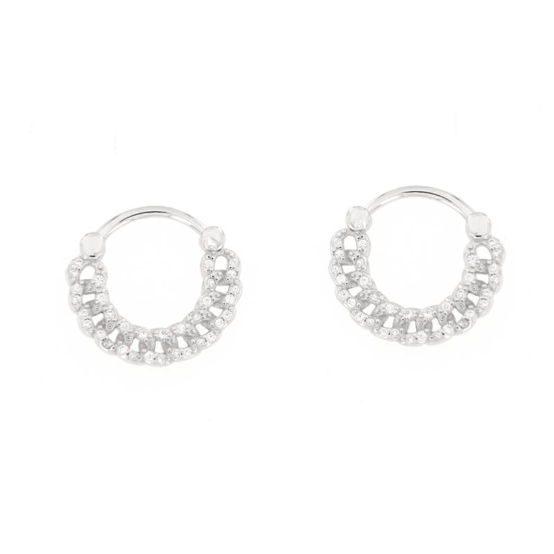 ORECCHINO ARGENTO ZIRCONE