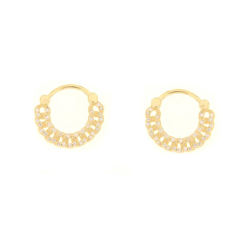 ORECCHINO ARGENTO ZIRCONE