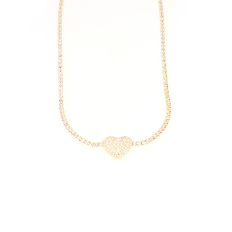 COLLIER ARGENTO ZIRCONE