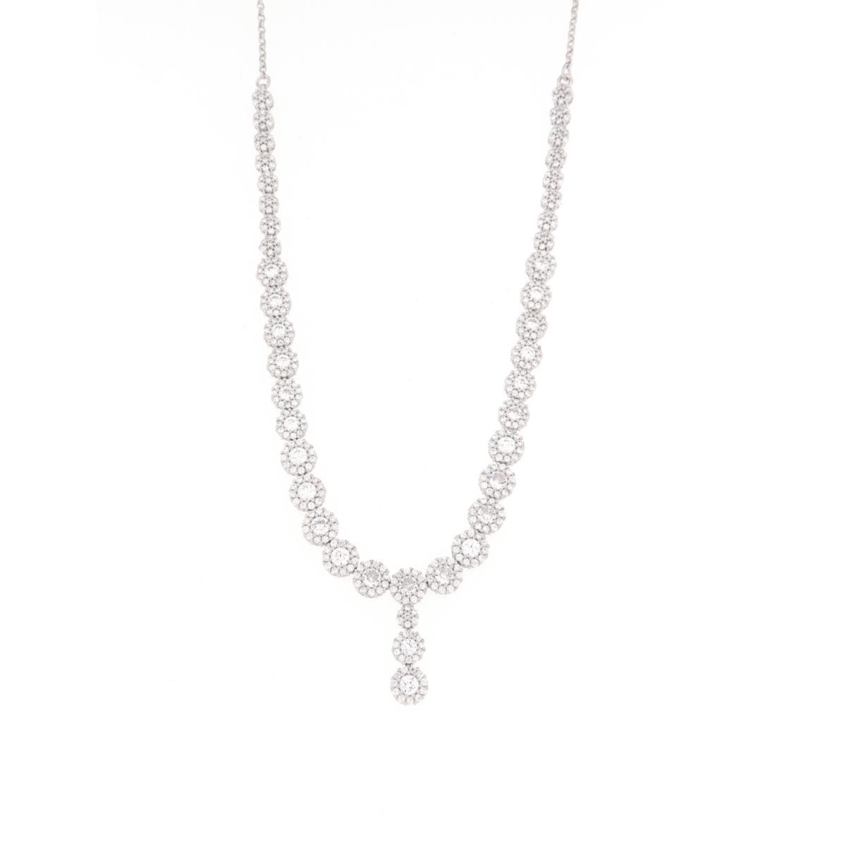 COLLIER ARGENTO ZIRCONE