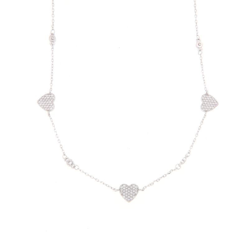 COLLIER ARGENTO ZIRCONE