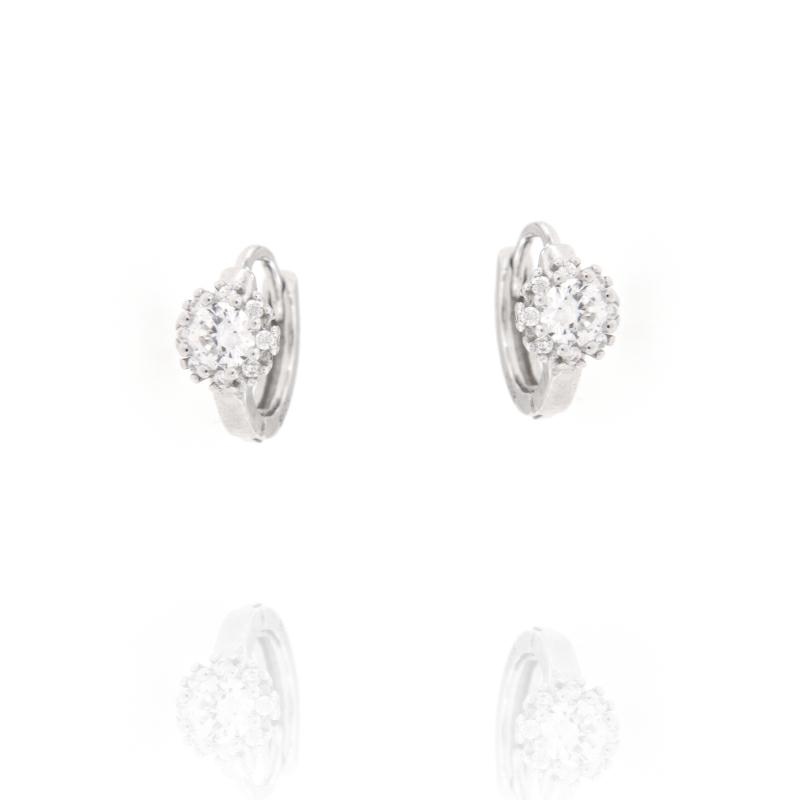 ORECCHINO ARGENTO ZIRCONE