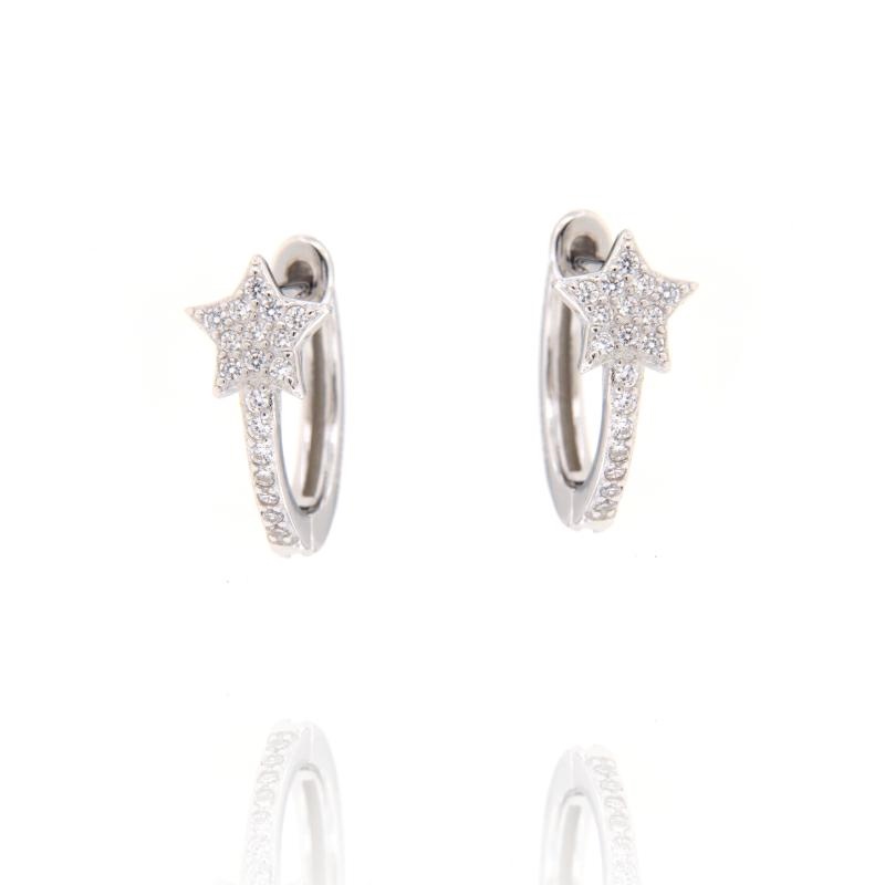 ORECCHINO ARGENTO ZIRCONE