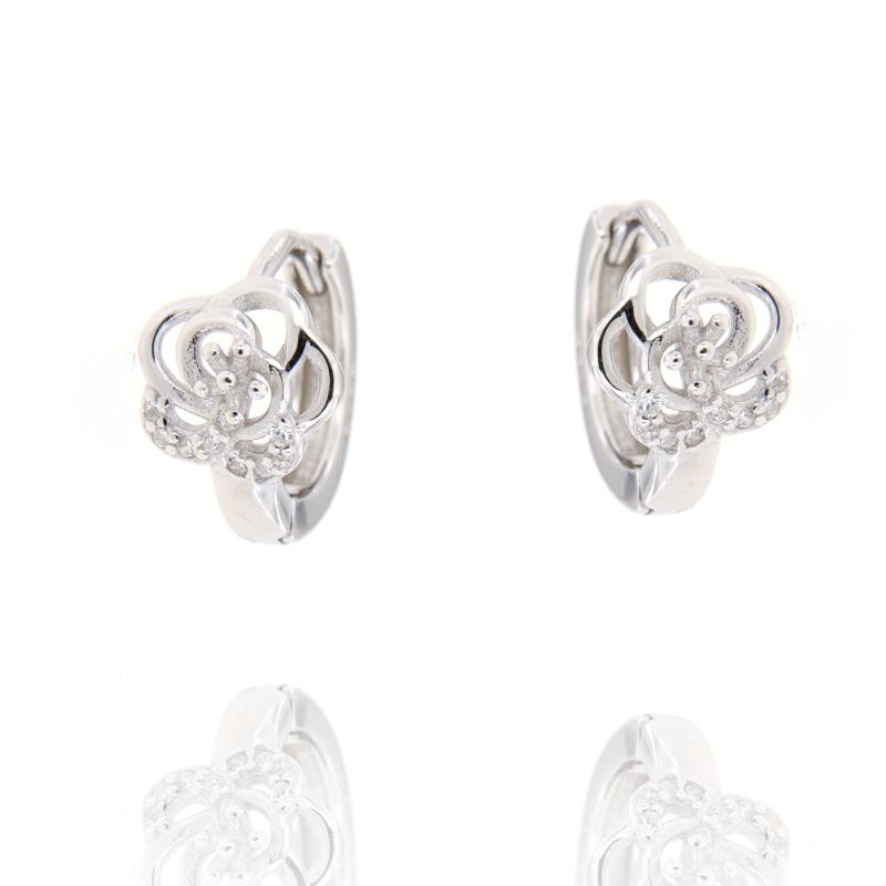 ORECCHINO ARGENTO ZIRCONE