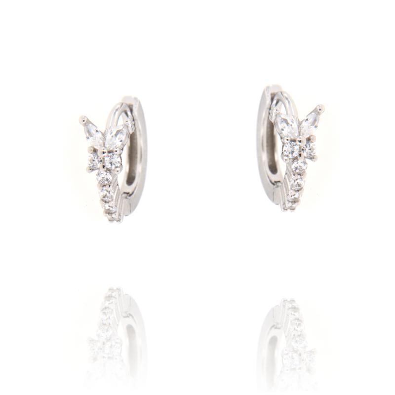 ORECCHINO ARGENTO ZIRCONE