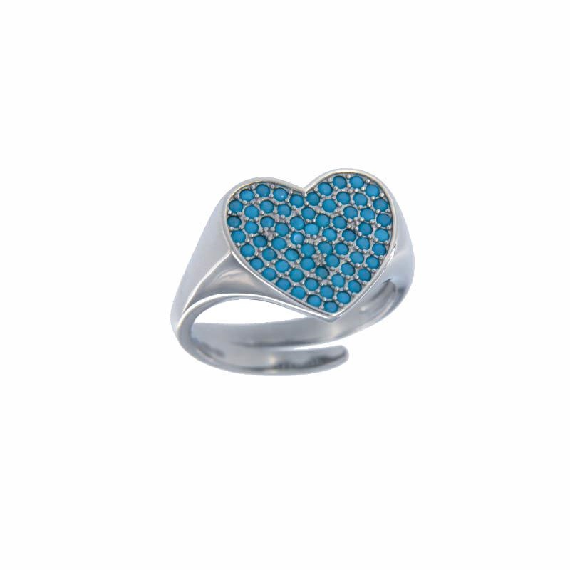 ANELLO ARGENTO ZIRCONE (R)