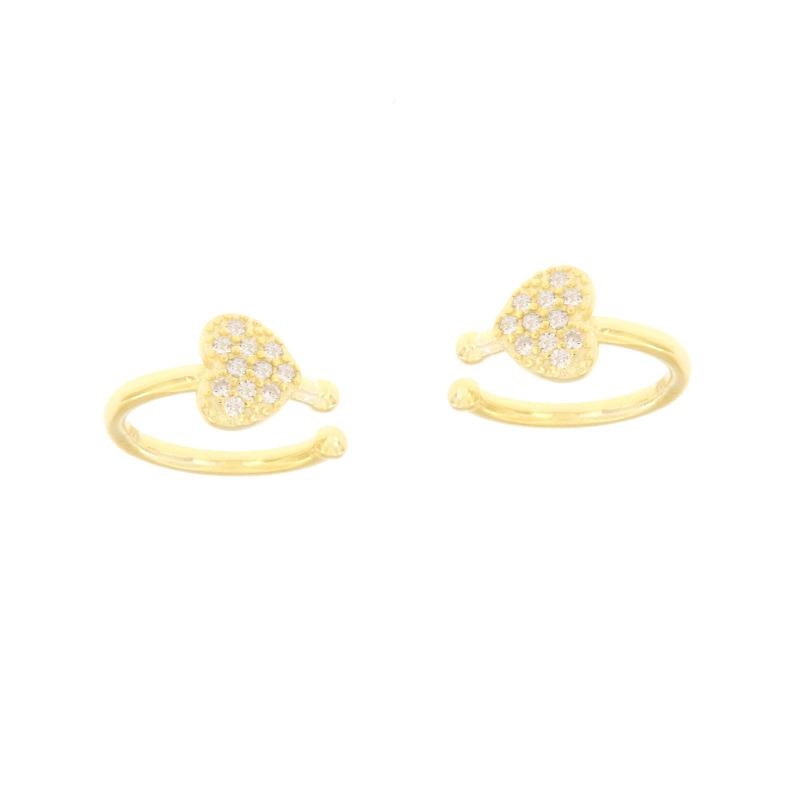 EAR CUFF ARGENTO ZIRCONE