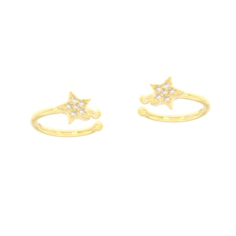 EAR CUFF ARGENTO ZIRCONE