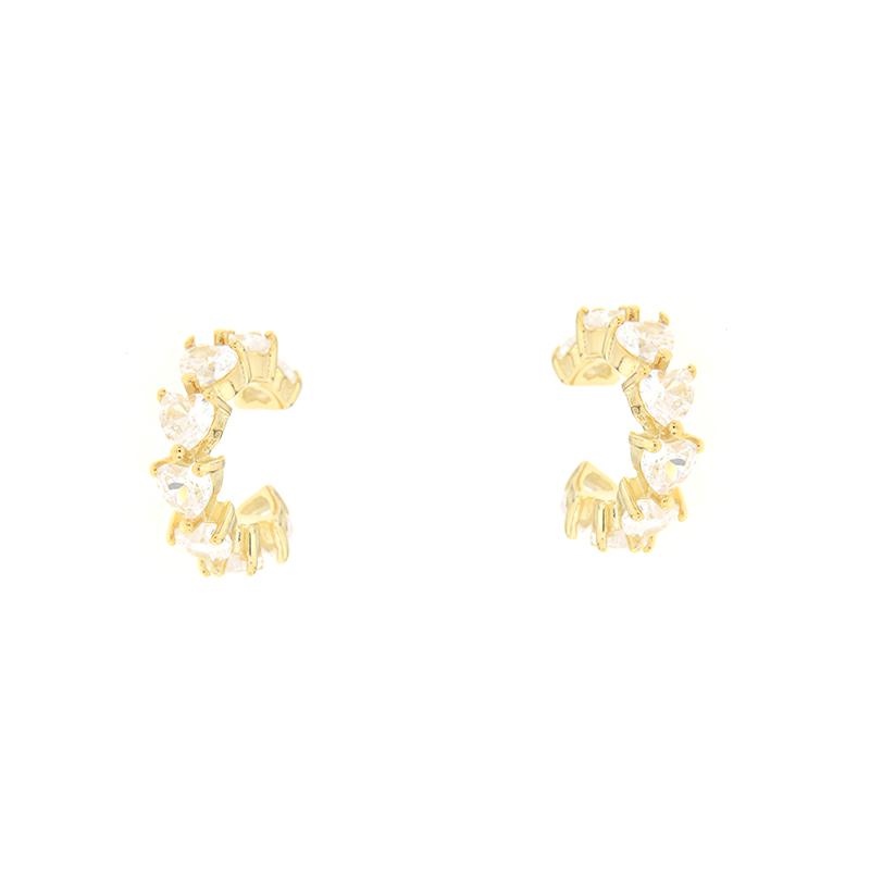 EAR CUFF ARGENTO ZIRCONE