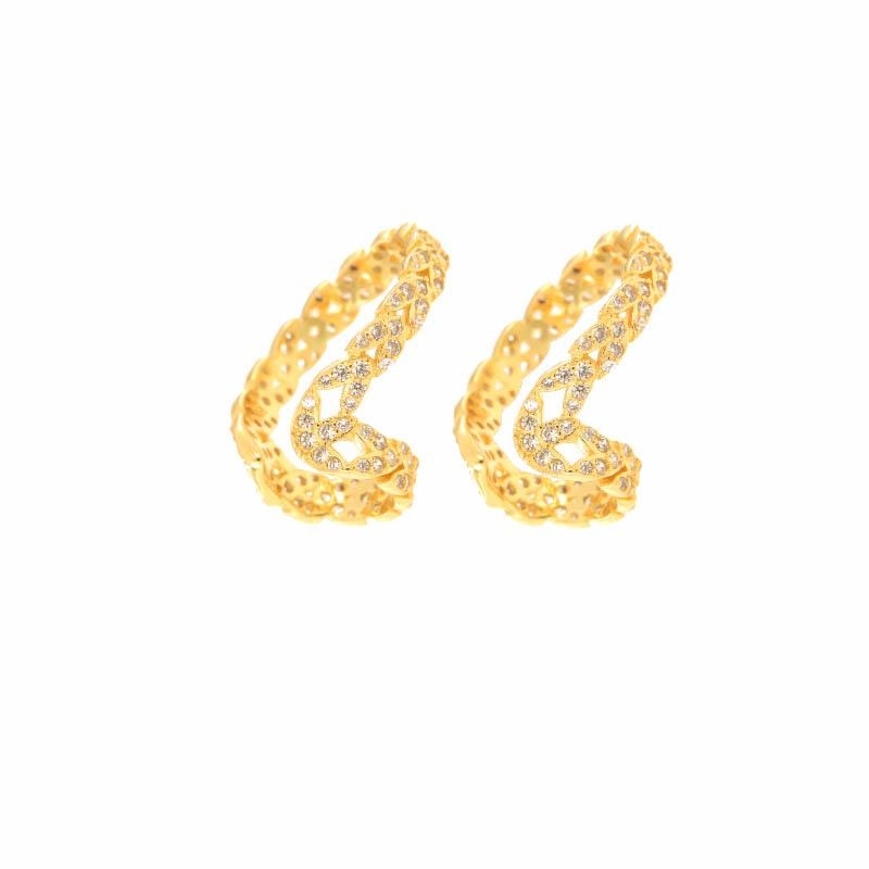 EAR CUFF ARGENTO ZIRCONE
