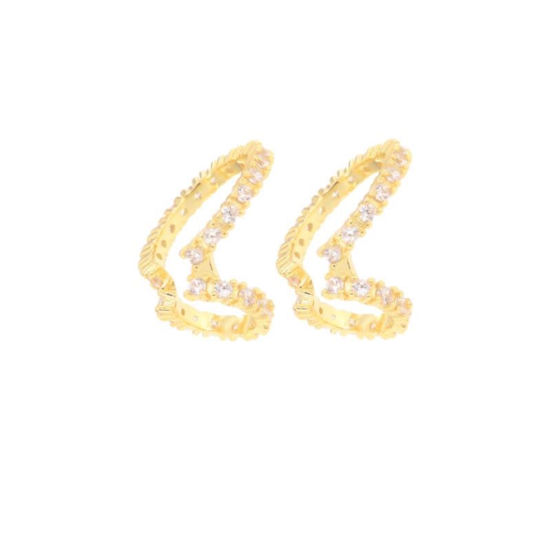 EAR CUFF ARGENTO ZIRCONE