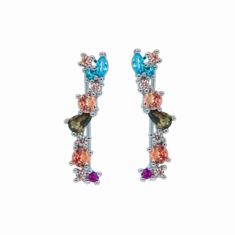 EAR CUFF ARGENTO ZIRCONE