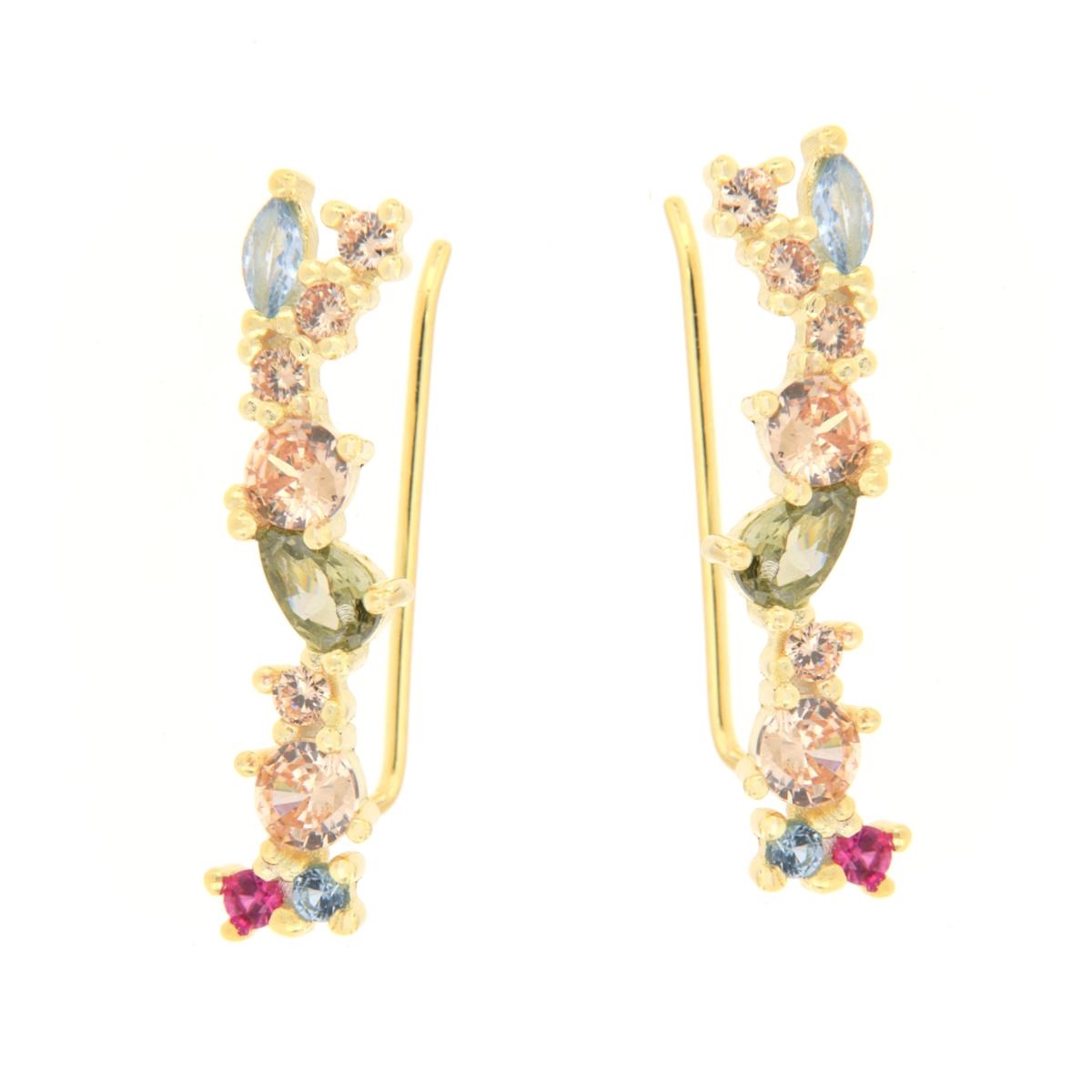 EAR CUFF ARGENTO ZIRCONE