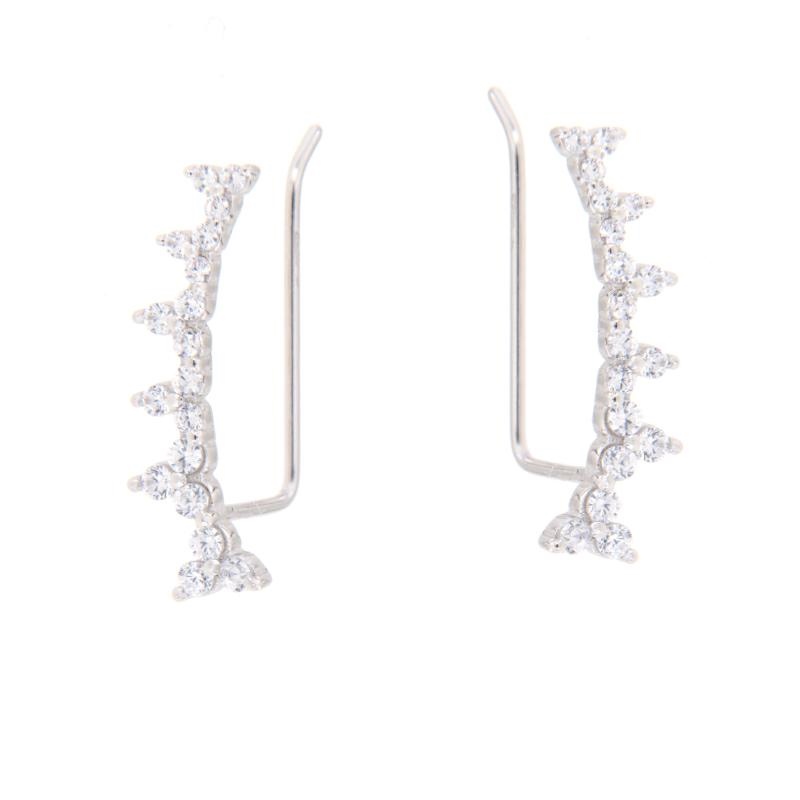 EAR CUFF ARGENTO ZIRCONE