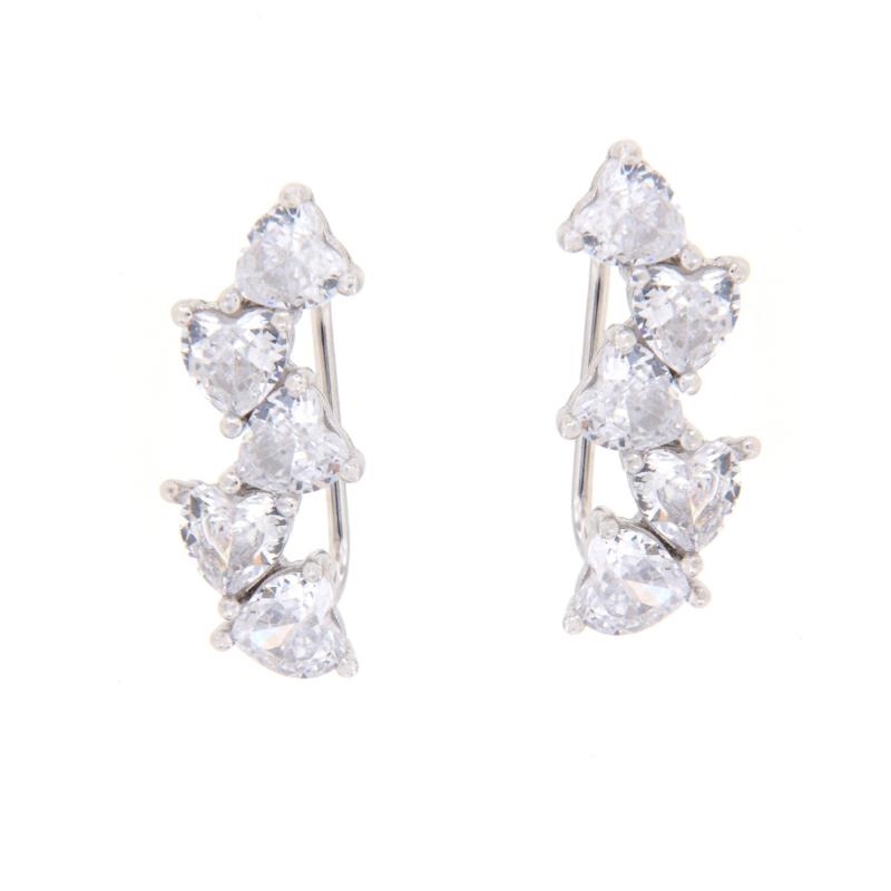 EAR CUFF ARGENTO ZIRCONE