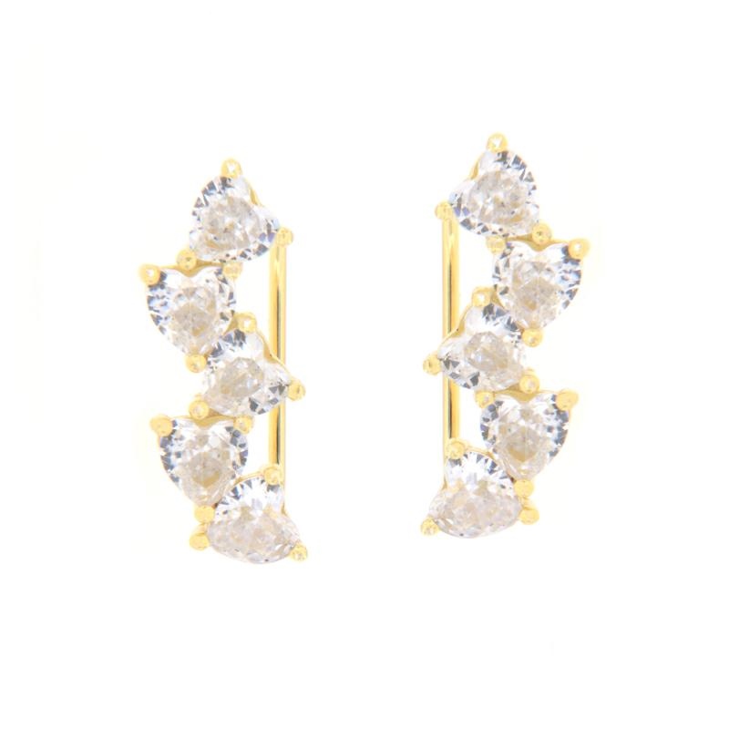 EAR CUFF ARGENTO ZIRCONE