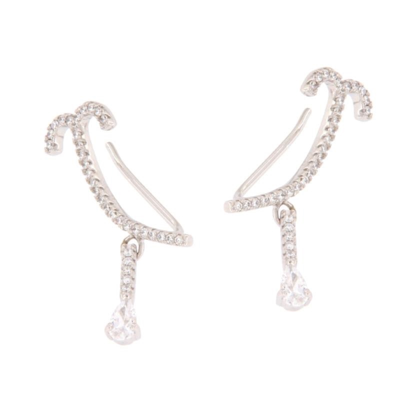 ORECCHINO ARGENTO ZIRCONE