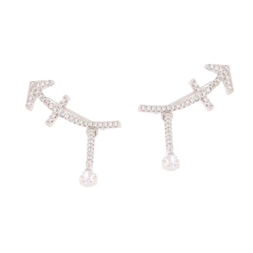 ORECCHINO ARGENTO ZIRCONE