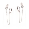 ORECCHINO ARGENTO ZIRCONE 2PZ