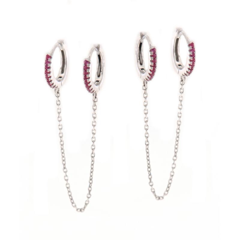ORECCHINO ARGENTO ZIRCONE 2PZ