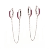 ORECCHINO ARGENTO ZIRCONE 2PZ