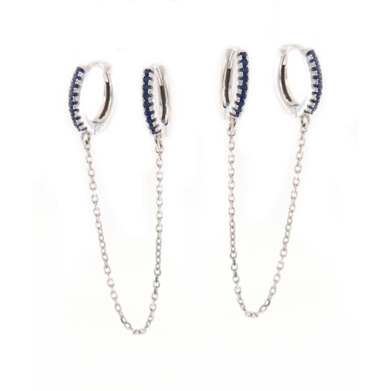 ORECCHINO ARGENTO ZIRCONE 2PZ