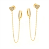 ORECCHINO ARGENTO ZIRCONE 2PZ