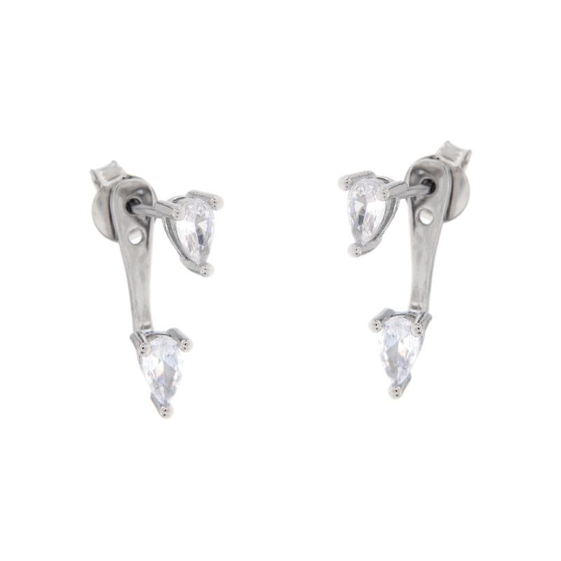 ORECCHINO ARGENTO ZIRCONE