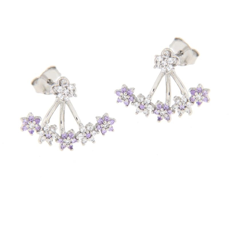 ORECCHINO ARGENTO ZIRCONE