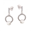 ORECCHINO ARGENTO ZIRCONE