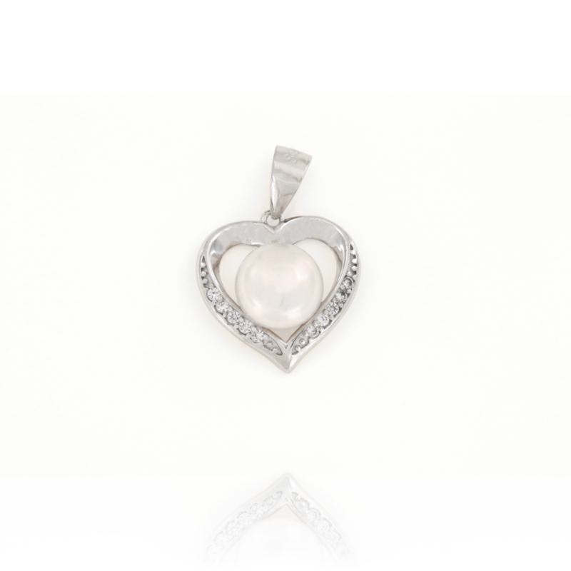CIONDOLO ARGENTO ZIRCONE