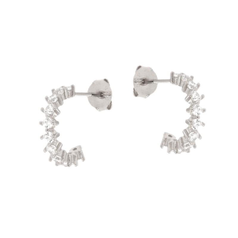 ORECCHINO ARGENTO ZIRCONE