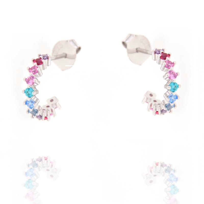 ORECCHINO ARGENTO ZIRCONE