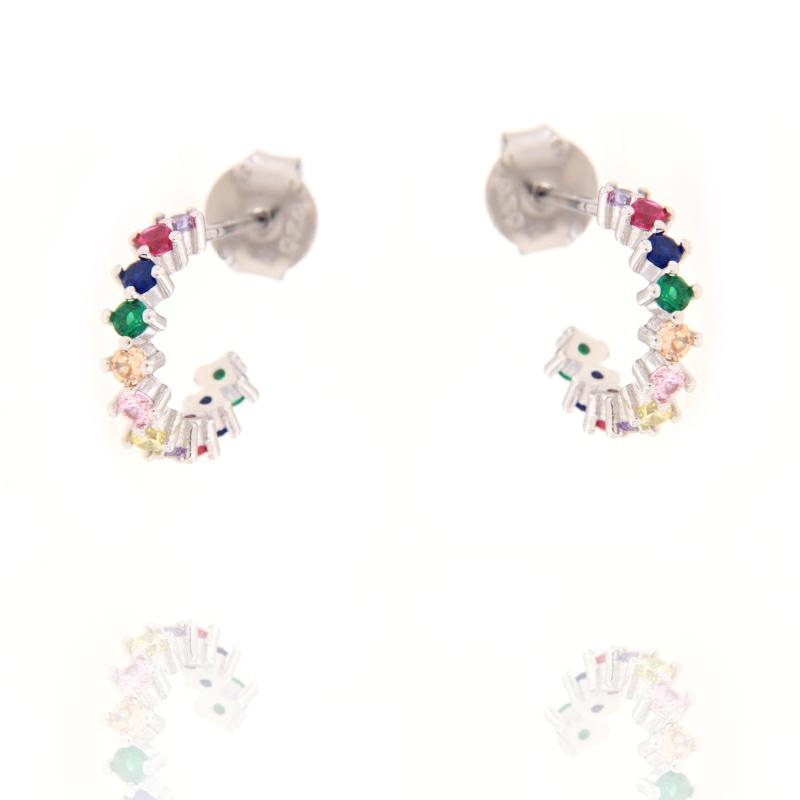 ORECCHINO ARGENTO ZIRCONE
