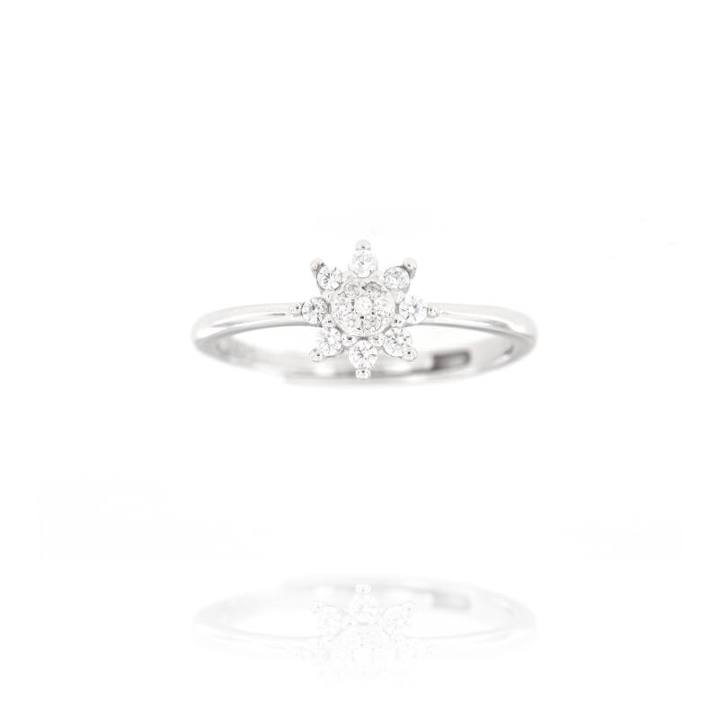 ANELLO ARGENTO ZIRCONE (R)