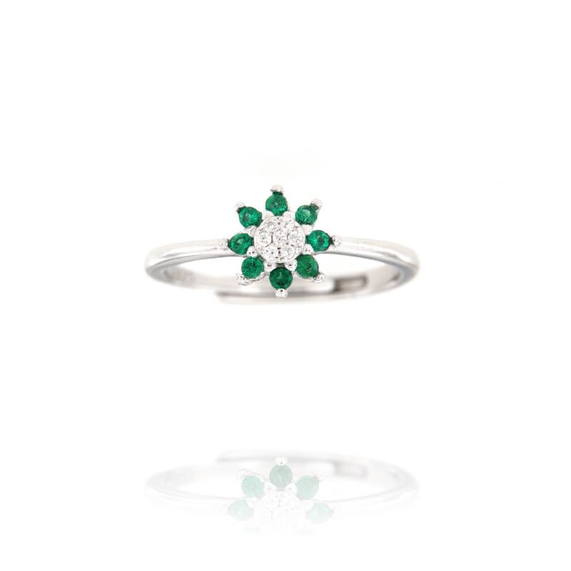 ANELLO ARGENTO ZIRCONE (R)