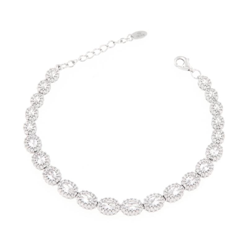 BRACCIALE ARGENTO ZIRCONE