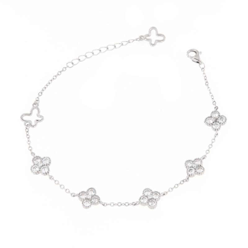 BRACCIALE ARGENTO ZIRCONE