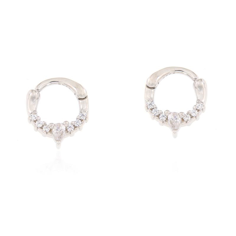 ORECCHINO ARGENTO ZIRCONE