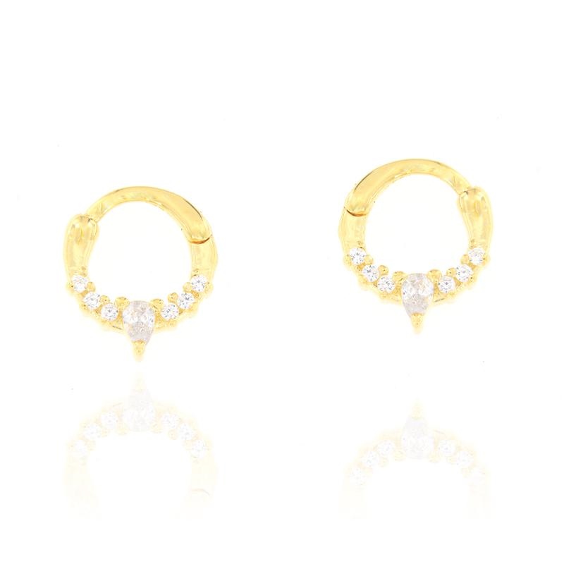 ORECCHINO ARGENTO ZIRCONE