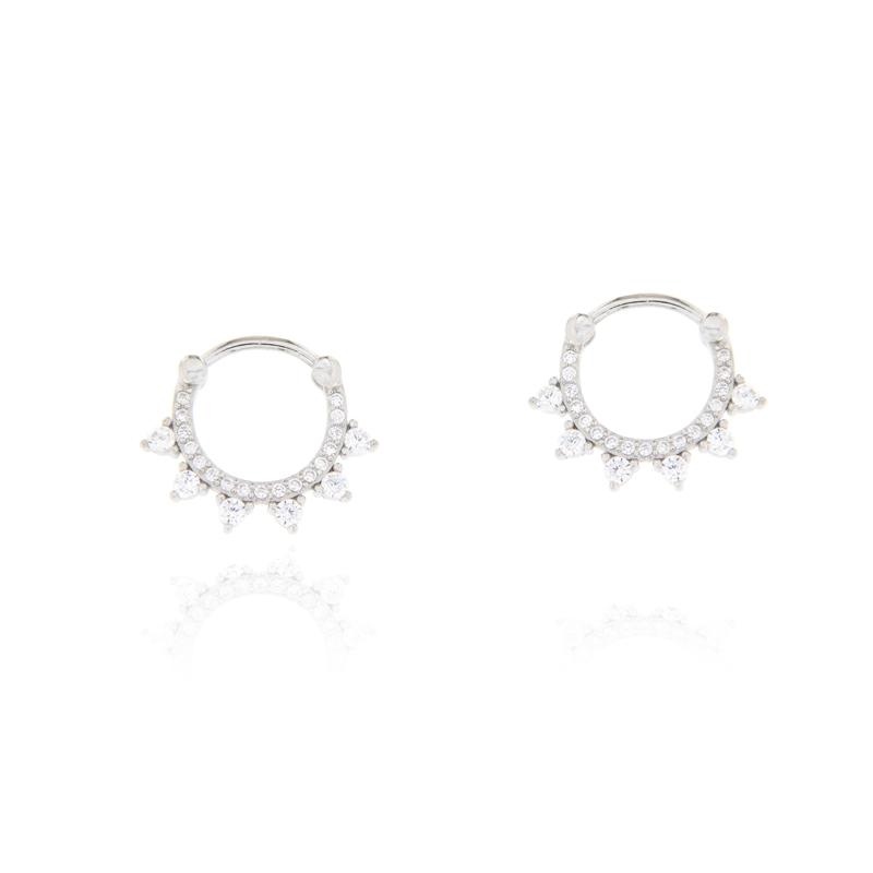 ORECCHINO ARGENTO ZIRCONE