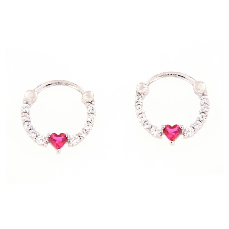 ORECCHINO ARGENTO ZIRCONE