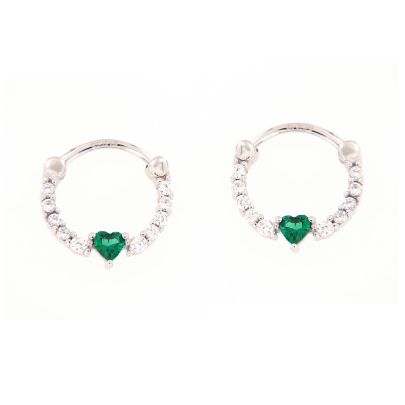 ORECCHINO ARGENTO ZIRCONE