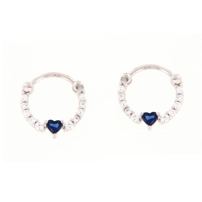 ORECCHINO ARGENTO ZIRCONE
