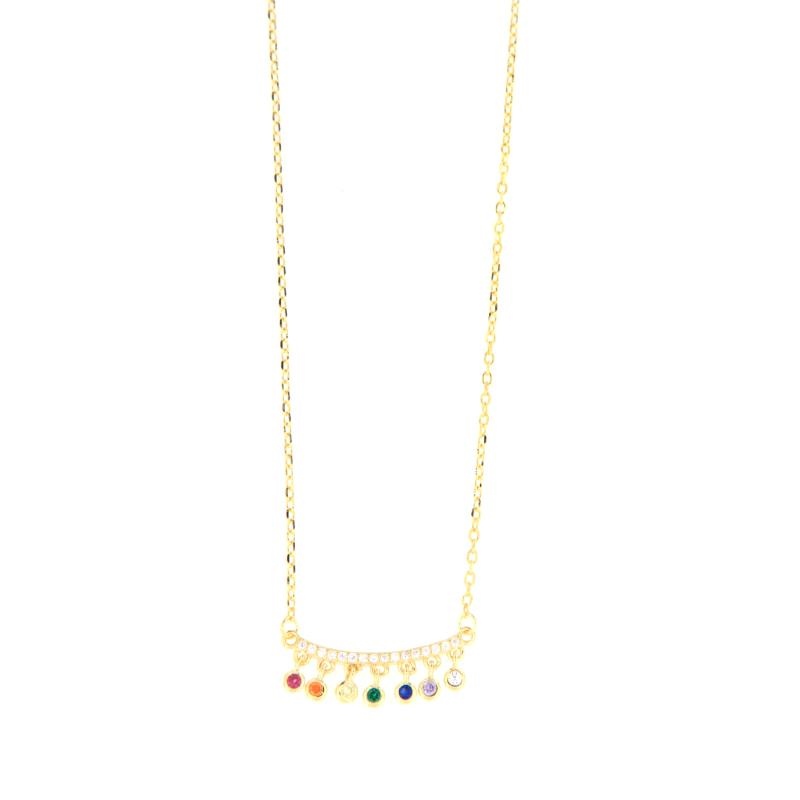 COLLIER ARGENTO ZIRCONE