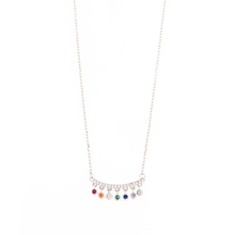 COLLIER ARGENTO ZIRCONE